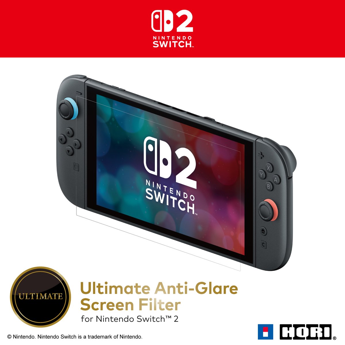 HORI_Europe's tweet image. Clean away smudges, enjoy the colour and forget about glare on your #Nintendo Switch 2 screen with the #HORI Ultimate Anti-Glare Screen Filter! 

Greatly cuts glare for vibrant colours and easy to wipe fingerprints and smudges. 

Available for pre-order @Amazon. 
#HORIGaming