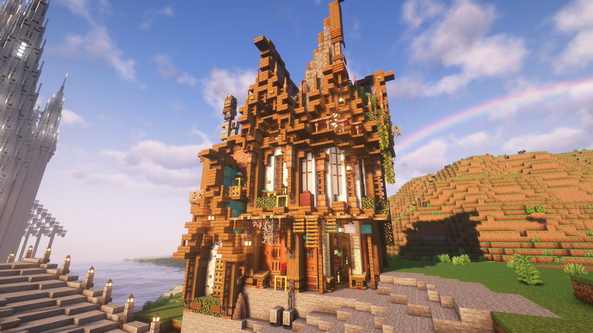 maNeki_1202's tweet photo. #しゅた鯖 のRPG鯖のロビー建設中
- 雑貨屋 -
#Minecraft
#minecraft建築コミュ
#Minecraftbulids https://t.co/43tOgfKfLl