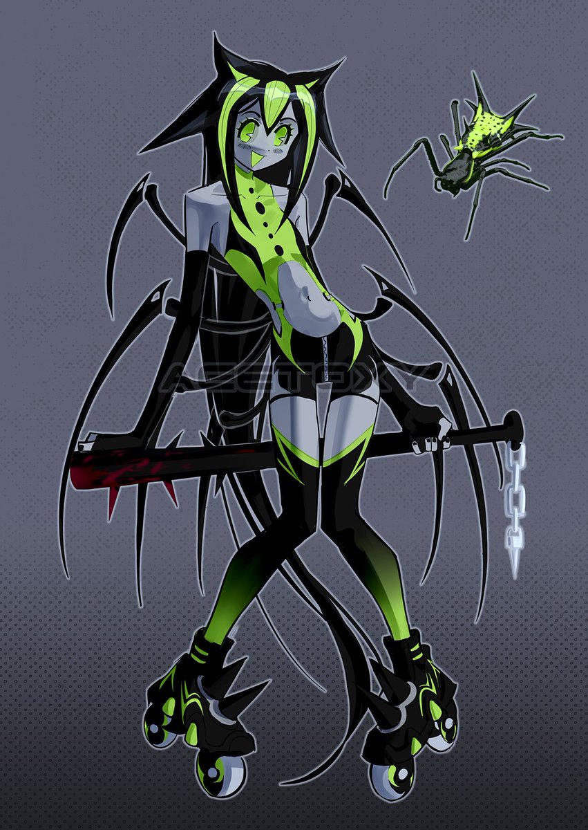 acet0xy's tweet image. Guys, I have a few commission slots for the bug redesign, if anyone is interested, DM me please