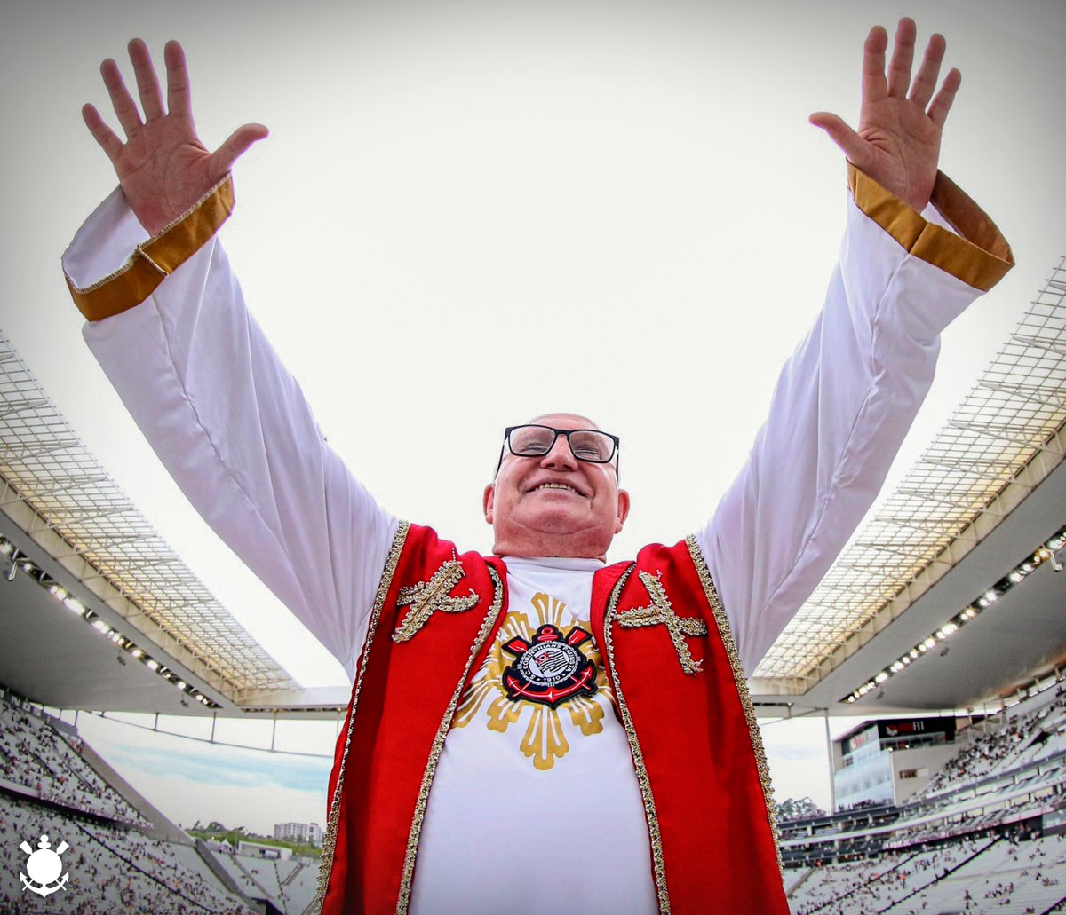 O nosso Padre da Fiel deseja um bom pontificado, papa Leão XIV! 🙏🏽

📸 José Manoel Idalgo / Corinthians

#VaiCorinthians
