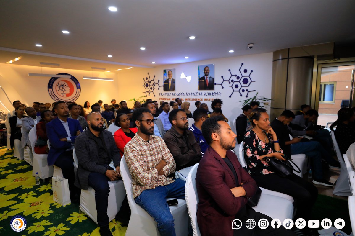 EthiopianAII's tweet photo. Public-Private Sector AI Connect Forum Concludes Successfully

The Ethiopian Artificial Intelligence Institute held a first-of-its-kind forum aimed at fostering collaboration between the public and private sectors. https://t.co/MFFjyAdZO4