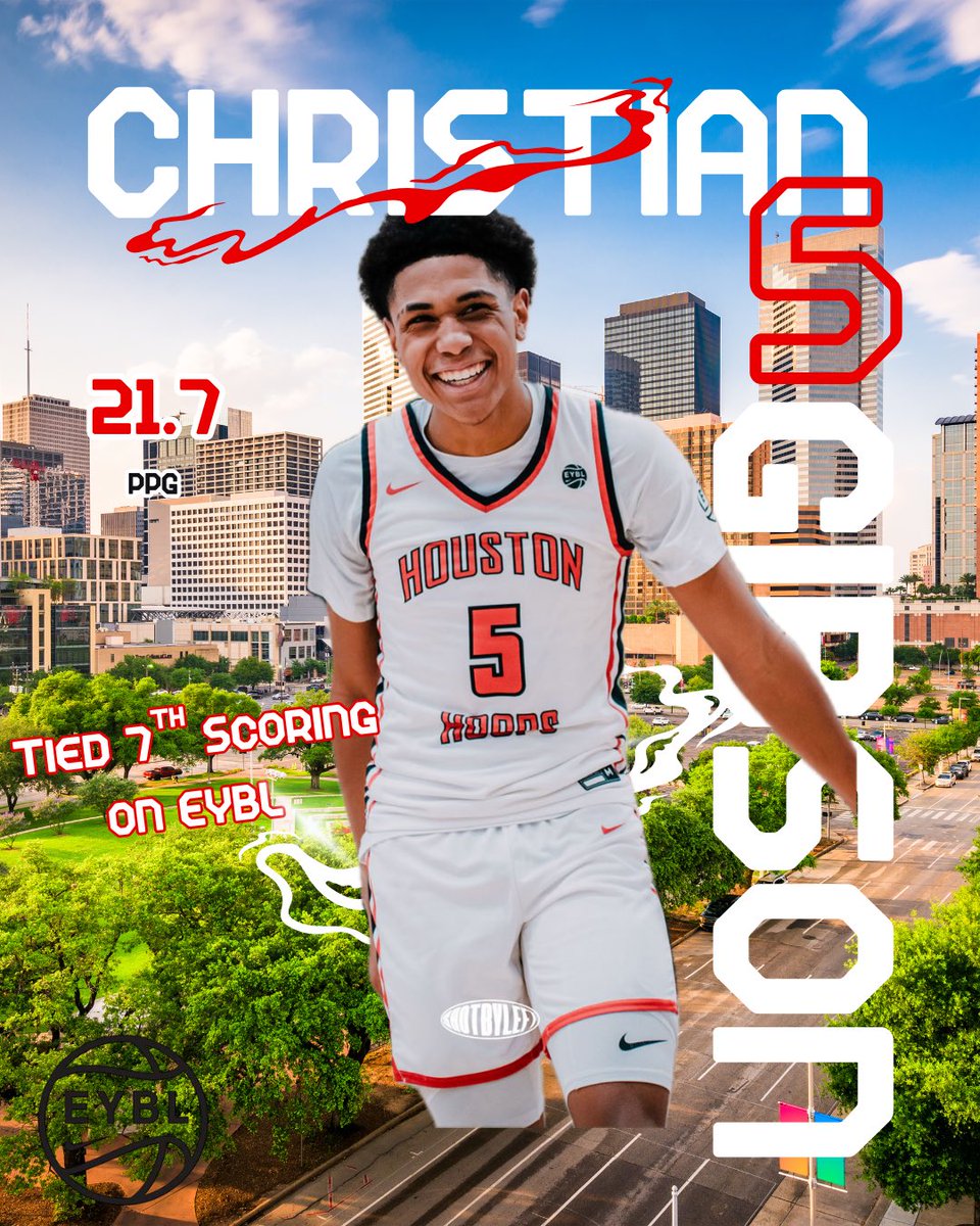 Bobby Benjamin/Mr. Eyes (@extraeyesmedia) on Twitter photo H-Town we have a Prospect that’s Top 10 in scoring on the best platform (EYBL). Please hit that button & show Mr. <a href="/ChristianGib05/">Christian Gibson</a> some love. H-Town we have a Prospect that’s Top 10 in scoring on the best platform (EYBL). Please hit that button & show Mr. <a href="/ChristianGib05/">Christian Gibson</a> some love.