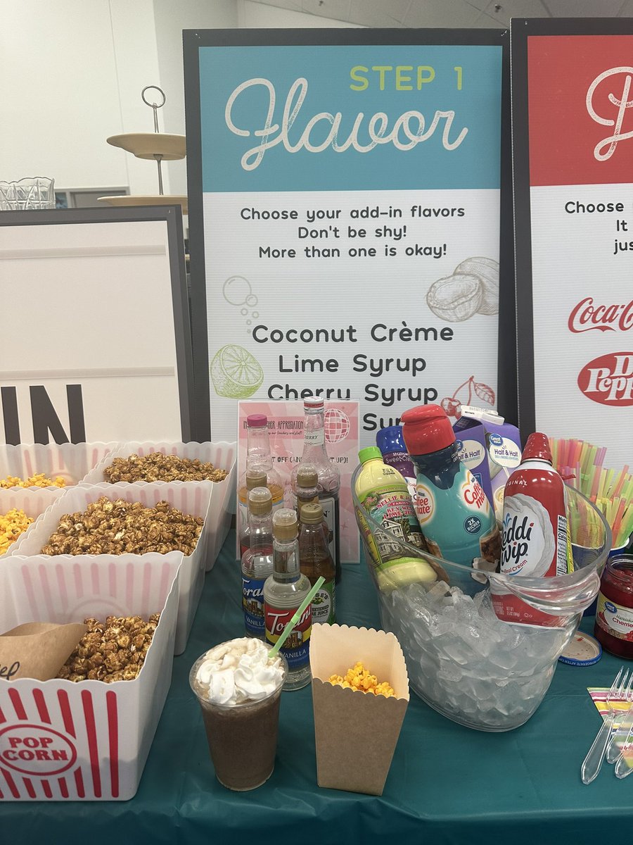 Tiffiny Houdek (@hthoudek) on Twitter photo Soda and popcorn bar ready to go! Thankful for our PTO! <a href="/MKBMavs/">Mockingbird Elem</a> <a href="/DrJADawes/">Julie Dawes, Ed.D.</a> Soda and popcorn bar ready to go! Thankful for our PTO! <a href="/MKBMavs/">Mockingbird Elem</a> <a href="/DrJADawes/">Julie Dawes, Ed.D.</a>