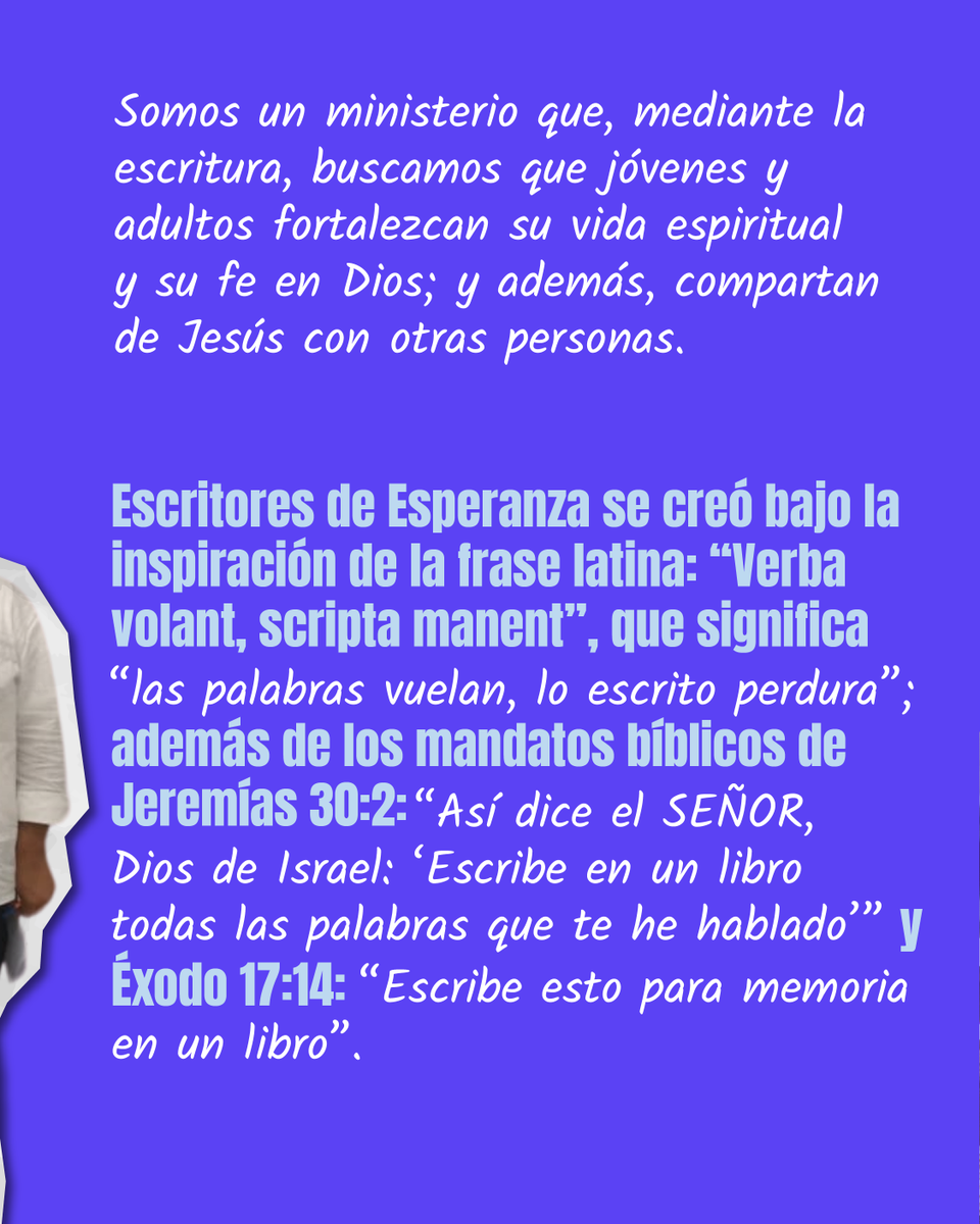UniMontemorelos's tweet photo. El #Ministerio #Escritores de #Esperanza, parte del #MinisterioJuvenil #Doulos, busca -mediante la escritura- que jóvenes y adultos fortalezcan su #vidaespiritual y su #fe en #Dios; y además, compartan a #Jesús con otras personas.
#umx1mundonuevo #umsumando #iglesiaadventista https://t.co/FJz6SGJUu5