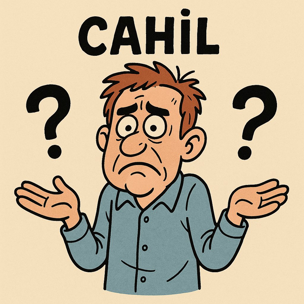 Cahillik kavramı günümüzdeki cahilliği tanımlamada yetersiz kalıyor. Cahillik kavramının daha aşağısını tanımlayacak bir kelimeye ihtiyacımız var. TDK'yı bu konuda çalışmaya davet ediyorum. Sizce günümüzdeki cahilliği hangi kelime ile tanımlayabiliriz?