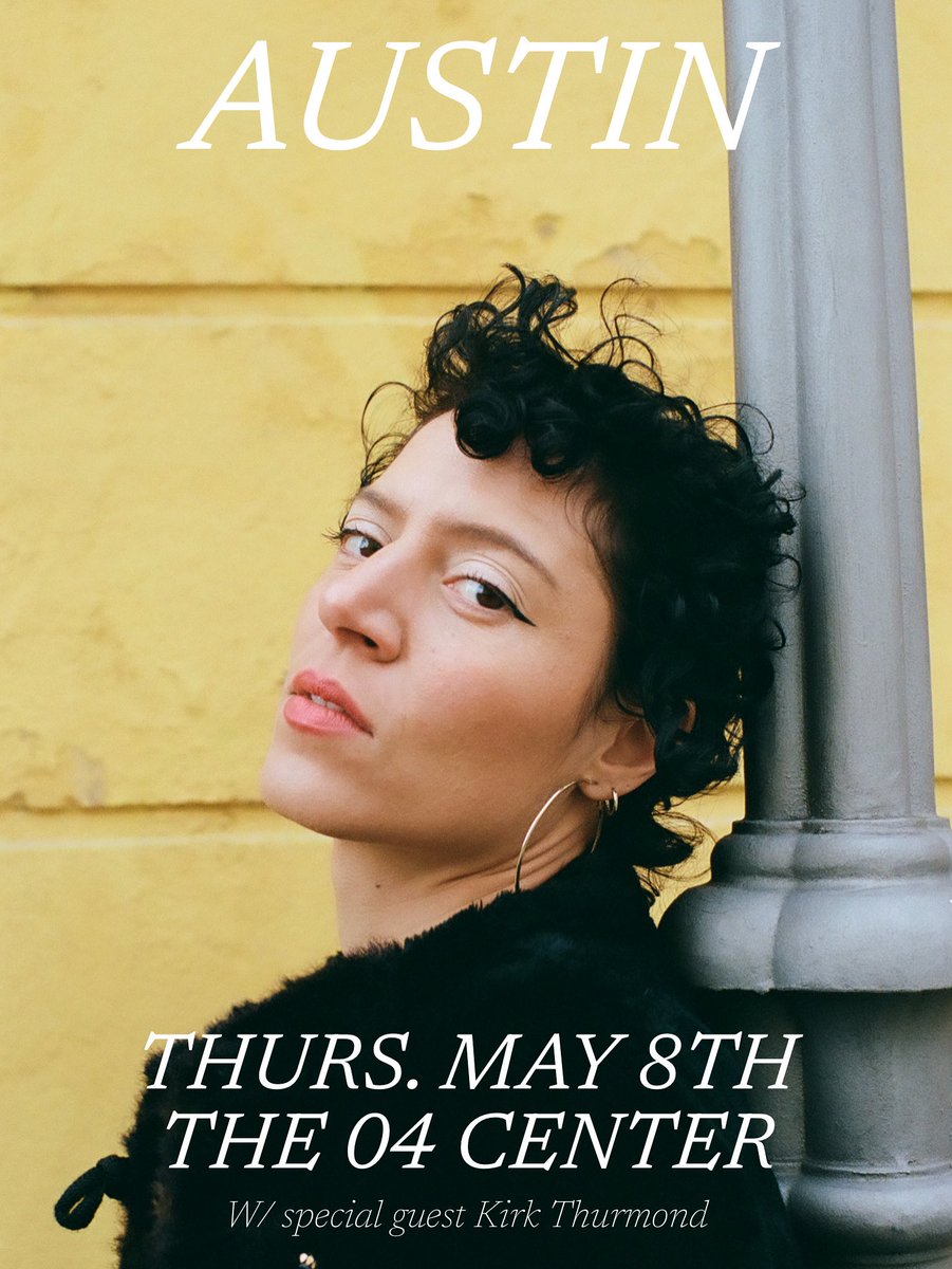 AUSTIN TONIGHT!! See you soon Austin cuties for a special night at the @04center with special guest @kirkthurmond ❤️ can’t wait! Xo -EK