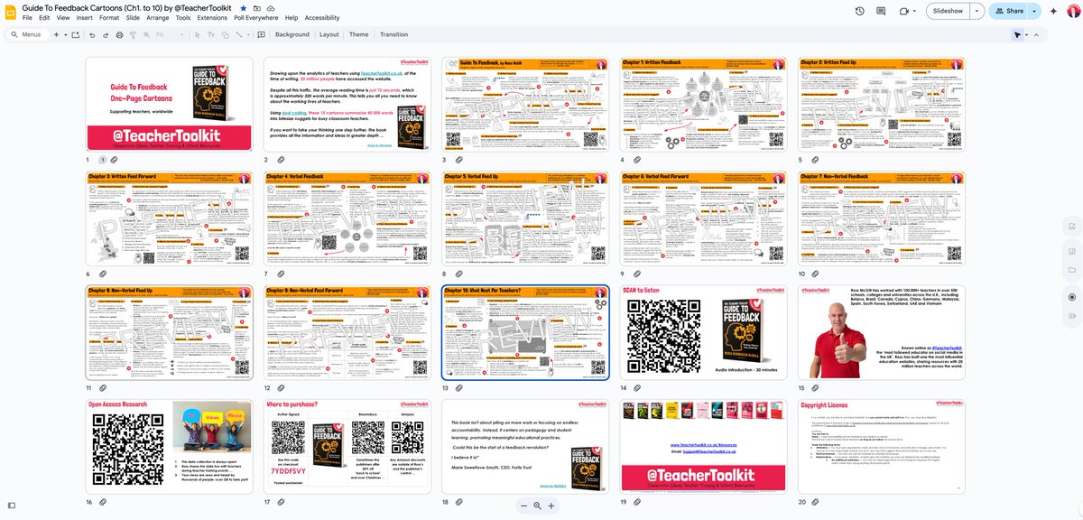 🎉 Recently published! 

The complete set of #GuideToFeedback cartoon summaries — one page per chapter, research-informed and teacher-friendly.

🟢 Ideal for CPD, planning or quality assurance.

📥 Download:
 teachertoolkit.co.uk/product/cartoo…