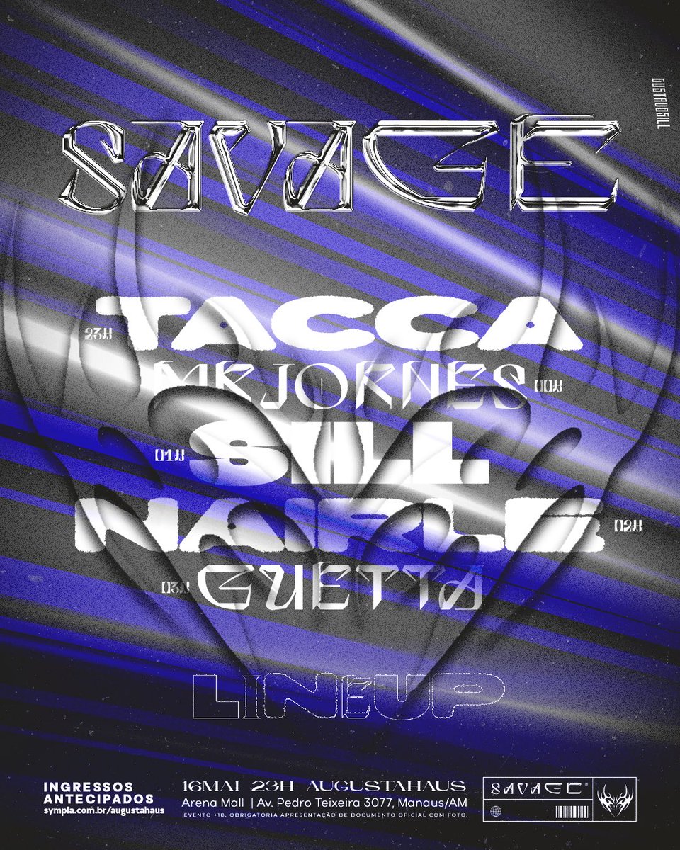 savage__ent's tweet photo. beats frenéticos, hits etéreos. a lineup da #savage6 está afiada pra entregar aquela mistura deliciosa de pop, hyperpop, reggaetton, kpop e cyber baile. 🩶
ingressos antecipados no link da bio 🎟️ https://t.co/tTqRFoWmFP