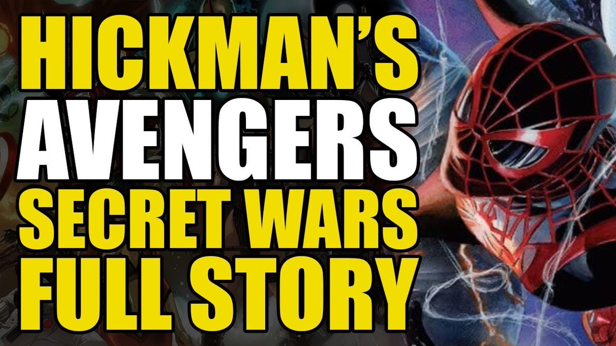 comicsexplained's tweet image. Here’s my 9 Hour Avengers/New Avengers & Secret Wars video lol
youtu.be/fQ9Dv6xuCmY?si…