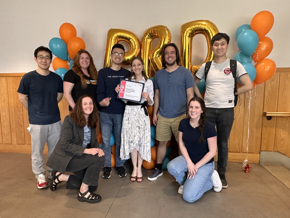 PrincetonMSE's tweet photo. Congratulations to Ana Claus, grad student in @KelseyHatzell's group, on winning an Outstanding Presentation Award at today's Princeton Research Day! #PRD25 https://t.co/7e7vrkpJbW