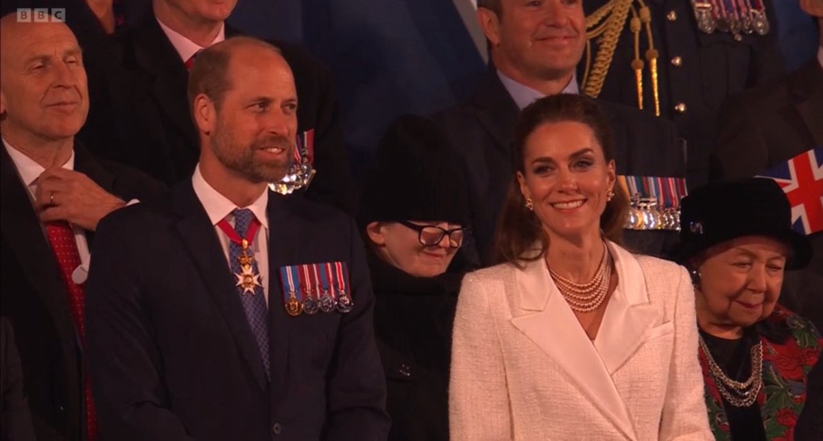 The King used the words of his late grandfather George VI in a speech on VEDay to warn “We shall have failed, and the blood of our dearest will have flowed in vain, if the victory which they died to win does not lead to a lasting peace.” 1/