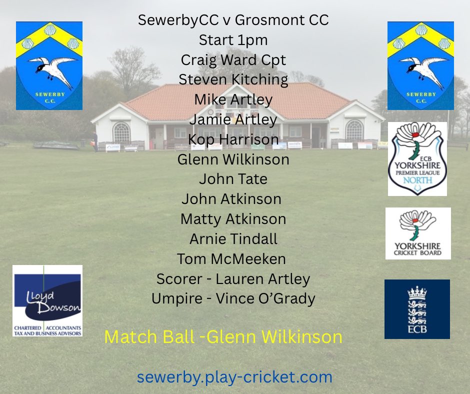 Sewerby Cricket Club (@cricketsewerby) on Twitter photo 