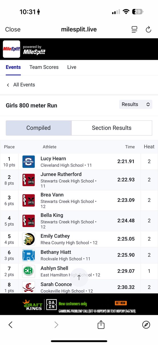 Brea Vann (@brea_vann) on Twitter photo STATE BOUND!!!🚨I’m so very grateful that I qualified to run at the state meet in all my events (4x8, 800, 4x4)!! AGTG. Stay tuned for May 22nd😎. <a href="/CreekAthletics1/">TheCreekAthletics</a> <a href="/Track_SCHS/">SCHS Track & Field</a> <a href="/CoachJ_Merryman/">Coach J</a> <a href="/SCHSDavenport/">Coach Davenport</a> <a href="/tnmilesplit/">MileSplit Tennessee</a> STATE BOUND!!!🚨I’m so very grateful that I qualified to run at the state meet in all my events (4x8, 800, 4x4)!! AGTG. Stay tuned for May 22nd😎. <a href="/CreekAthletics1/">TheCreekAthletics</a> <a href="/Track_SCHS/">SCHS Track & Field</a> <a href="/CoachJ_Merryman/">Coach J</a> <a href="/SCHSDavenport/">Coach Davenport</a> <a href="/tnmilesplit/">MileSplit Tennessee</a>