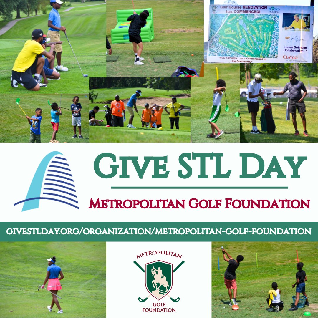 THIS is why we do it! We often get asked why restoring Normandie is so important and what the Foundation is for. Access to golf for the kids in the community is what drives the Metropolitan Golf Foundation, including #NormandieReimagined. 

Donate Today: givestlday.org/organization/m…