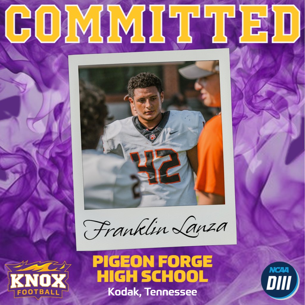 We are excited to announce that Franklin Lanza from Pigeon Forge High School will join our program this fall!

#FireFootball | #FireFamily | #AEE