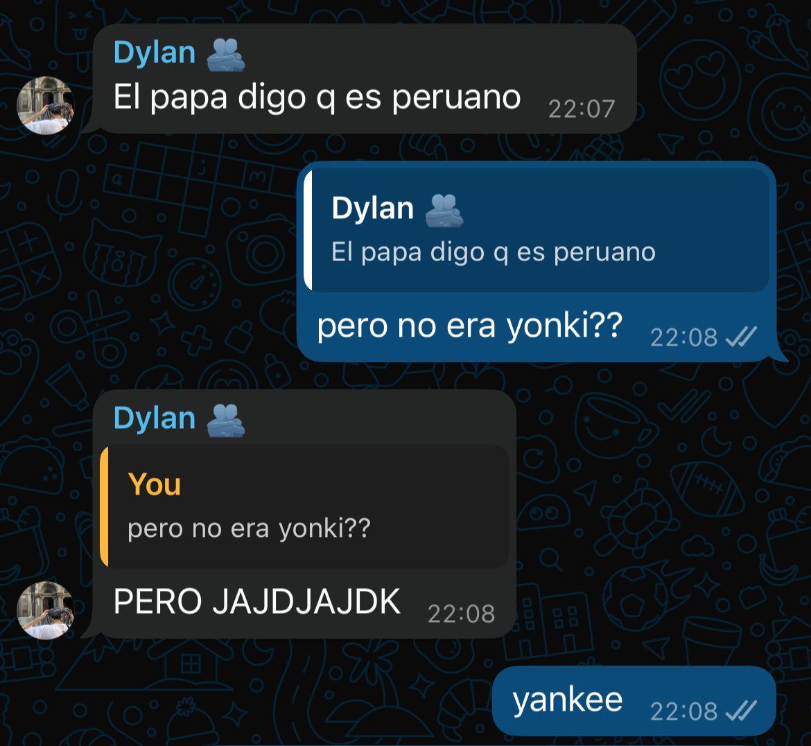 joder con el nuevo papa