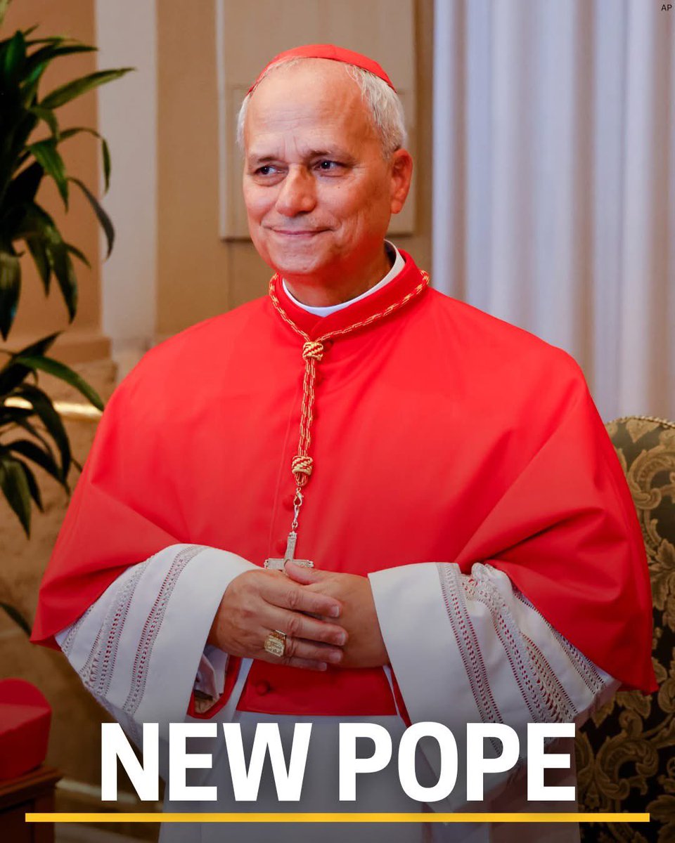 The new pope is Robert F. Prevost, now Pope Leo XIV.