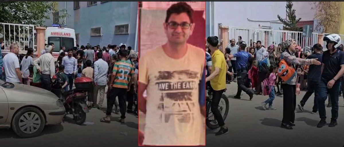 Mardin’in Kızıltepe ilçesinde okulunun arka bahçesinde silahlı saldırıya uğrayan sınıf öğretmeni Abdurrahim Yılmaz (40), hayatını kaybetti.