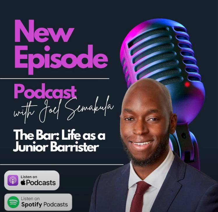 UK Ugandan Lawyers Association (@ukuglawassoc) on Twitter photo 1/4:📢From Career Change to Leading Chambers: Joel Semakula's Journey to the UK Bar ⚖️
We’re pleased to share the latest episode of The Barrister Blueprint podcast featuring Mr Joel Semakula (<a href="/JKSemakula/">Joel Semakula</a>), a Barrister at Landmark Chambers in conversation with Ms Lauren Williams. 1/4:📢From Career Change to Leading Chambers: Joel Semakula's Journey to the UK Bar ⚖️
We’re pleased to share the latest episode of The Barrister Blueprint podcast featuring Mr Joel Semakula (<a href="/JKSemakula/">Joel Semakula</a>), a Barrister at Landmark Chambers in conversation with Ms Lauren Williams.