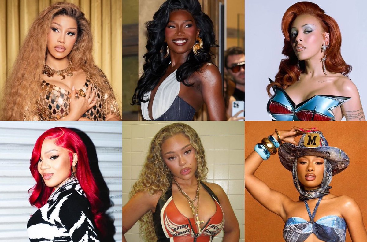 doctorTeeTee's tweet image. If they all debuted back when female rap wasn’t mainstream, who’s taking the Queen of rap title ?