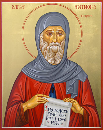orthodoxwords's tweet image. "To see the angels is not a great miracle, but to see your own mistakes is a miracle." -Saint Anthony the Great
