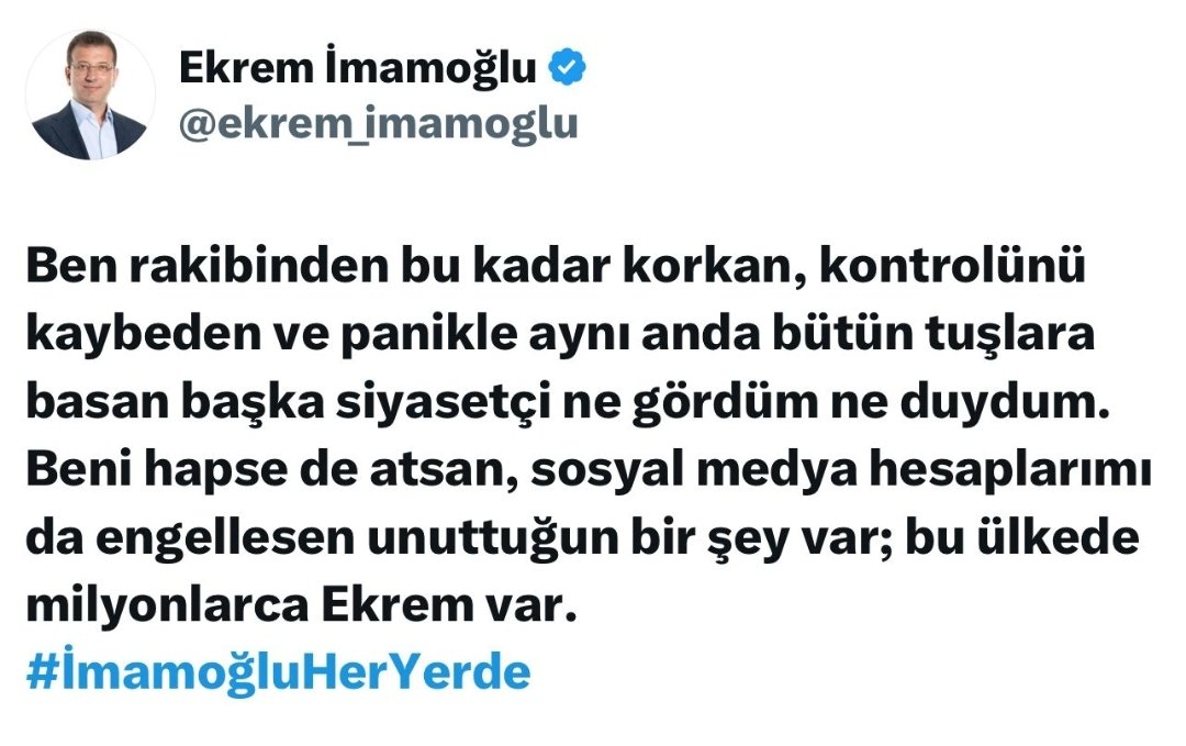 #İmamoğluHerYerde