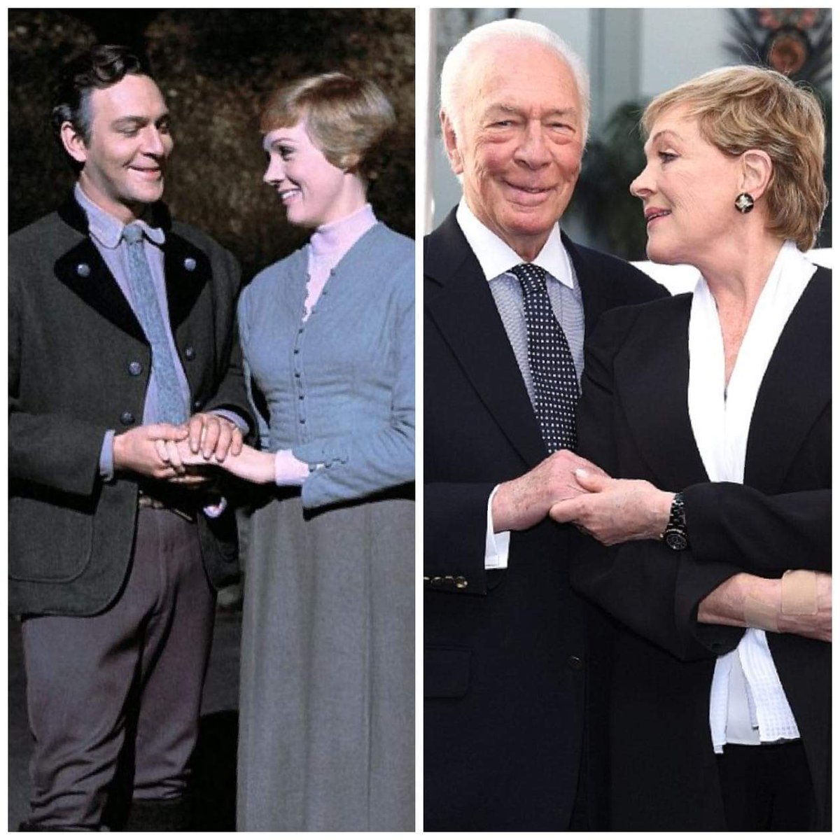 Christopher: "Nothing has changed. She hasn't changed. We have the same fun. She's the same incredibly difficult person to work with."

Interviewer: "I see you're grabbing his hand."

Julie: "I hit him a lot too."

Interview with CBS, 2001.
