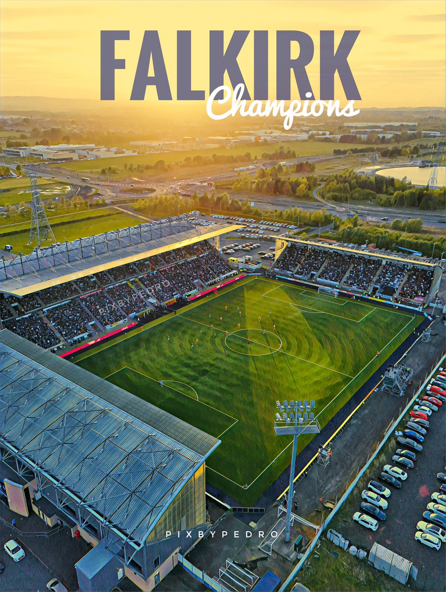 PixByPedro's tweet image. Throwback Thursday - taken last Friday night as Falkirk secured their back to back promotion to the top flight for the first time in around 15 years.
If there is any interest I’ll get some printed up.
@WeAreFalkirk76 @FFCSupporters @FalkirkFanzone @FalkirkfcSS #falkirkfc…