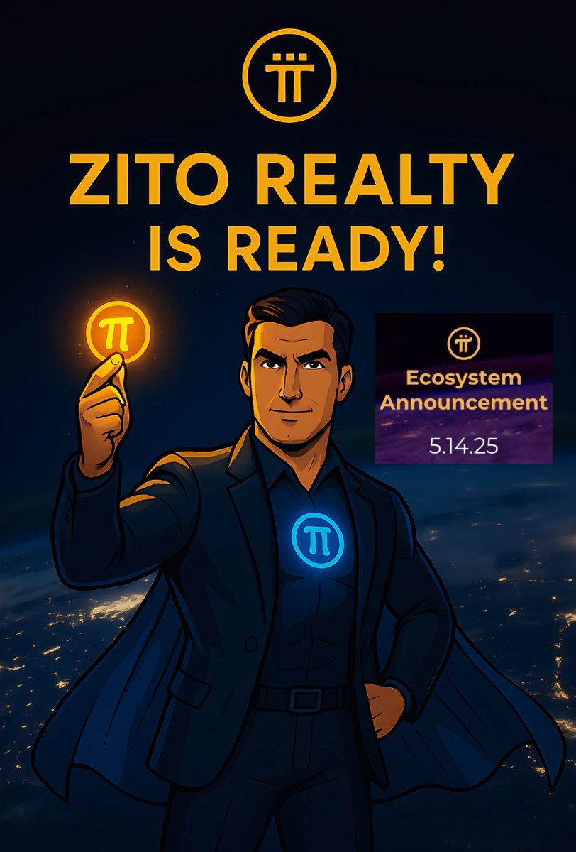 JAMESZITO's tweet image. Zito Realty Eco system Announcement for Pi Network 
💰Are you ready to own the future?
🚀 The future of real estate is here! 
Follow us on X and check us out  ZitoRealty.com
🕶️Zito Realty – The Crypto Closer – we are ready for the Pi  May 14, 2025.  High hopes.…