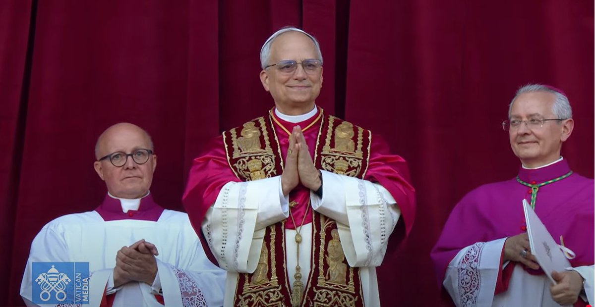 Habemus Papam! 
With great joy, the Church announces the election of His Holiness, Pope Leo XIV.  
 Let us pray for Pope Leo XIV as he begins his ministry as the successor of Saint Peter.

#HabemusPapam #PopeLeoXIV #CatholicChurch #PrayForThePope #SuccessorOfPeter