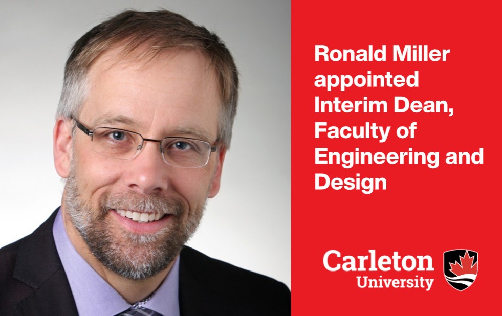 L. Pauline Rankin (@cu_provost) on Twitter photo Along with <a href="/Carleton_U/">Carleton University</a> President Wisdom Tettey, I am pleased to announce Dr. Ronald Miller has been appointed Interim Dean of the Faculty of Engineering and Design, effective August 1, following the conclusion of Dean Larry Kostiuk’s term on July 31. newsroom.carleton.ca/2025/ronald-mi… Along with <a href="/Carleton_U/">Carleton University</a> President Wisdom Tettey, I am pleased to announce Dr. Ronald Miller has been appointed Interim Dean of the Faculty of Engineering and Design, effective August 1, following the conclusion of Dean Larry Kostiuk’s term on July 31. newsroom.carleton.ca/2025/ronald-mi…