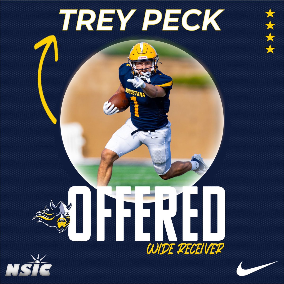 Trey Peck (@treyyadamss) on Twitter photo #AGTG after an amazing conversation with <a href="/CoachDrew18/">Drew Loudenback</a> I’m blessed to receive my first offer from <a href="/AugieFB/">Augustana Football</a>
<a href="/CoachCDII/">Chris Dixon II</a> <a href="/WSSArizona/">Westside Sports Arizona</a> <a href="/ape_recovery/">APE Recovery</a> <a href="/RsmithYWV/">Richard Smith</a> <a href="/JUSTCHILLY/">Just Chilly</a> @az_obert @Peteknow @bjmedia1 <a href="/PrepRedzoneAZ/">Prep Redzone Arizona</a> @247sports <a href="/BrandonHuffman/">Brandon Huffman</a> <a href="/Coach__Jordan/">JORDAN 🤷🏼♂️</a> <a href="/therealbeadle/">Adam Beadle</a> #AGTG after an amazing conversation with <a href="/CoachDrew18/">Drew Loudenback</a> I’m blessed to receive my first offer from <a href="/AugieFB/">Augustana Football</a>
<a href="/CoachCDII/">Chris Dixon II</a> <a href="/WSSArizona/">Westside Sports Arizona</a> <a href="/ape_recovery/">APE Recovery</a> <a href="/RsmithYWV/">Richard Smith</a> <a href="/JUSTCHILLY/">Just Chilly</a> @az_obert @Peteknow @bjmedia1 <a href="/PrepRedzoneAZ/">Prep Redzone Arizona</a> @247sports <a href="/BrandonHuffman/">Brandon Huffman</a> <a href="/Coach__Jordan/">JORDAN 🤷🏼♂️</a> <a href="/therealbeadle/">Adam Beadle</a>