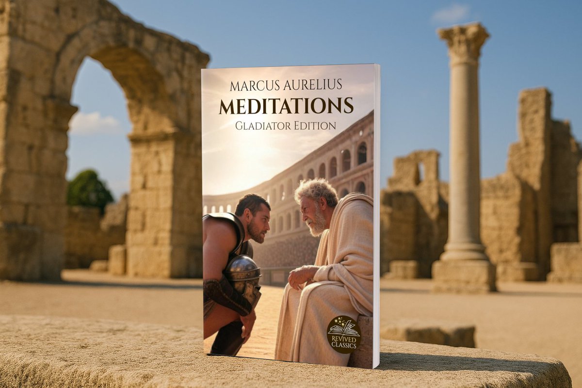 RevivedClassics's tweet photo. #Meditations📖 by Marcus Aurelius: millenary wisdom in quotes that make us grow.
"When you wake up in the morning, think about what a privilege it is to be alive, to enjoy, to love"
"The best punishment for those who offend you is not to be like them"
👉 https://t.co/cCDOQFWht6 https://t.co/P44vgtmjjH