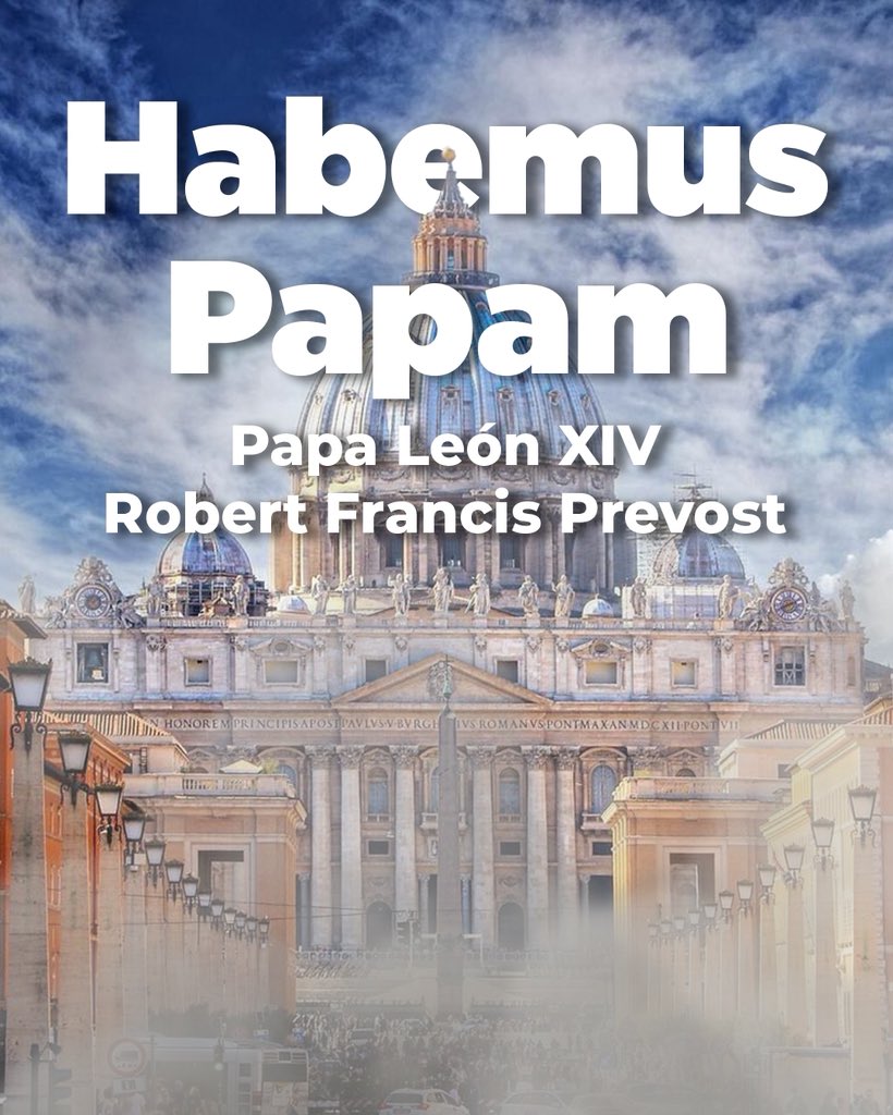 Recibimos con júbilo y esperanza al nuevo Papa León XIV.
Desde el corazón de la Iglesia Católica, que se eleven oraciones por nuestra patria. Bolivia es tierra bendecida, y con la fuerza de nuestra fe, saldrá adelante.
#HabemusPapam
