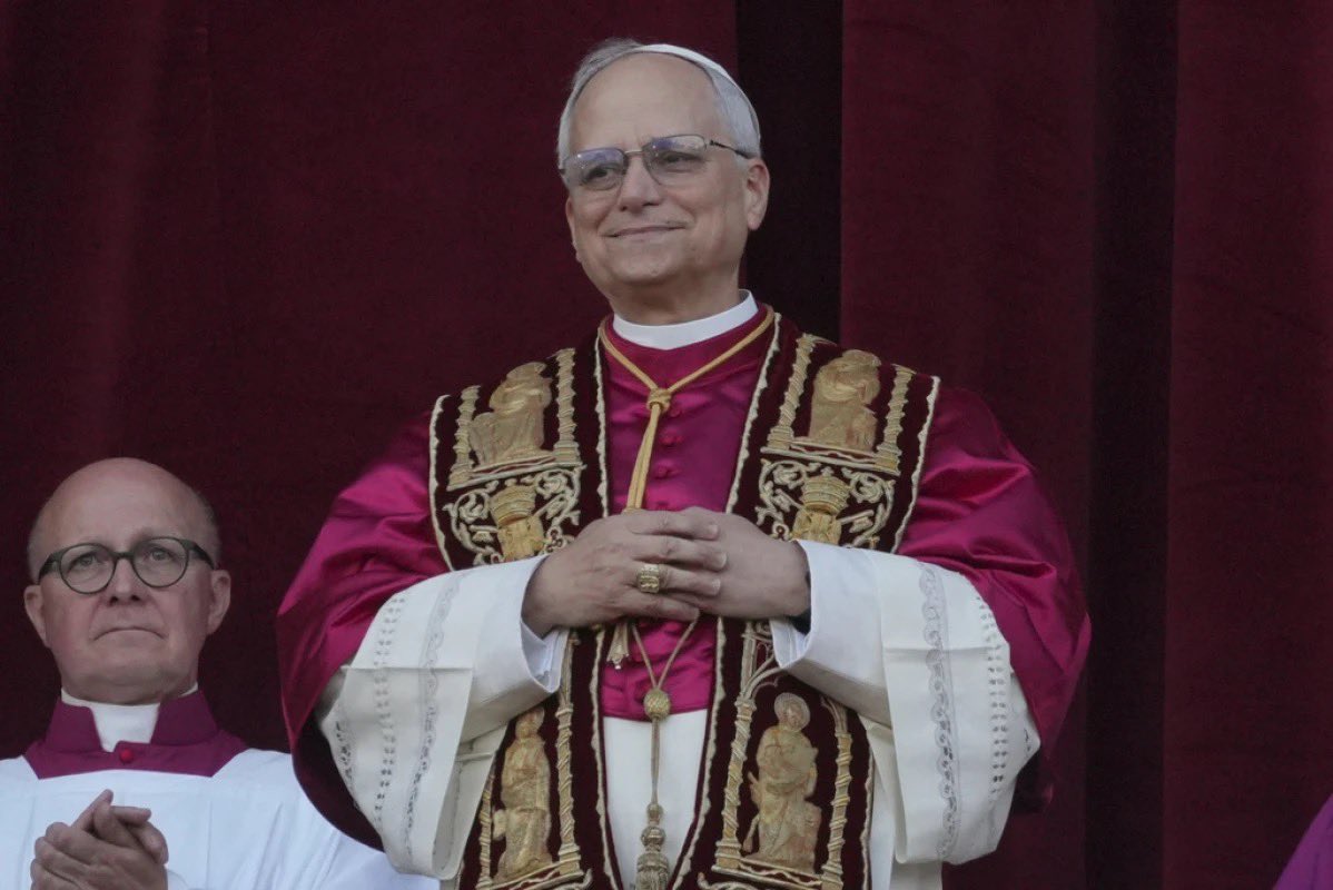 Congratulations to <a href="/Pontifex/">Pope Leo XIV</a> Leo XIV. So proud that the United States has given the world a Pope. May the Holy Spirit guide and protect you. 🙏🏼