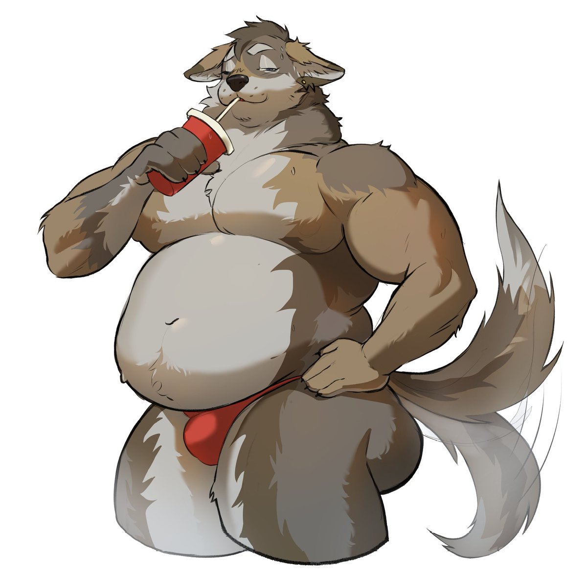 chraplavy's tweet photo. Lifeguard stud to bloated beach ball
Commission by @Momochi_ya22 https://t.co/u4aK1CxbDj