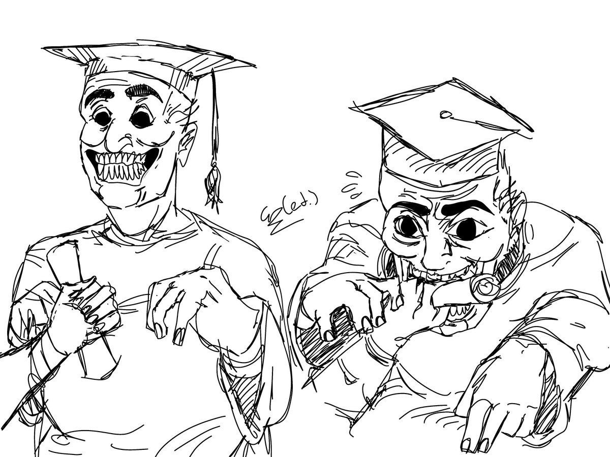 "Now draw him getting an education"