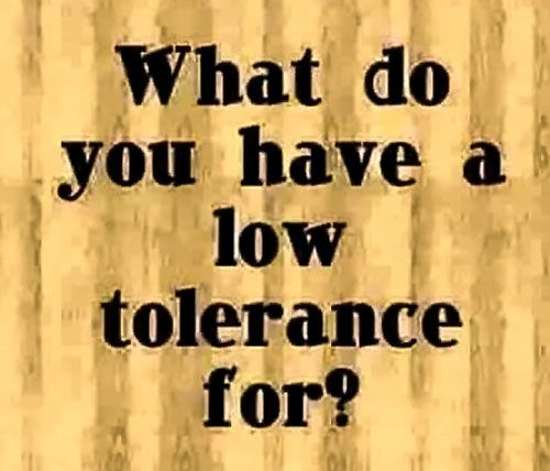 funfoodchat's tweet image. What Do You Have A low Tolerance For?