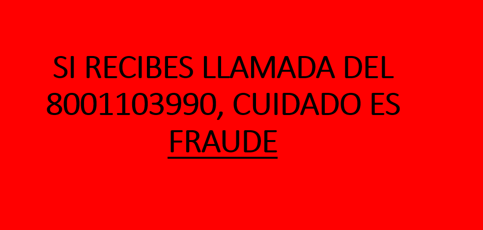 Tengan mucho cuidado!!! Se hacen pasar por <a href="/banamex/">Banamex</a>