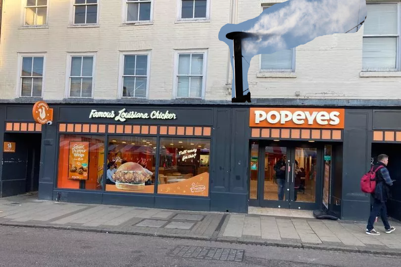 TechSpudo's tweet photo. We had a fried chicken store called Pope Yes this whole time and we're surprised when he turns out to be an American?  It's been staring us in the face all along... https://t.co/eXVq6UB4E0