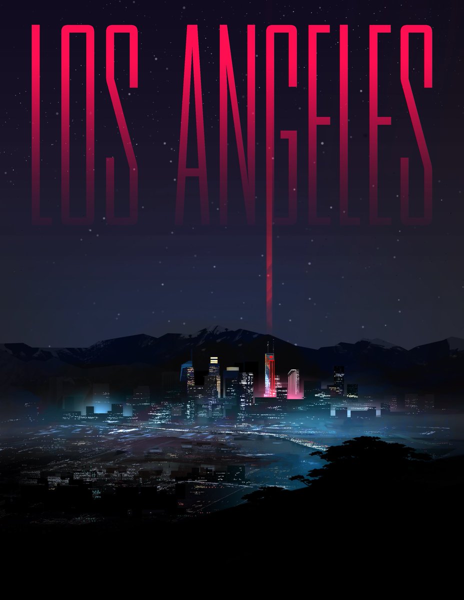 Los Angeles, 2039. 

12 years ago, LA was torn apart by The Big One: an earth-shattering disaster of quakes and tsunamis that forever changed the City of Angels. 

It does not take long for the sinister Voltex Industries to settle in. 

#SBAfterimage #conceptart #indie_anime