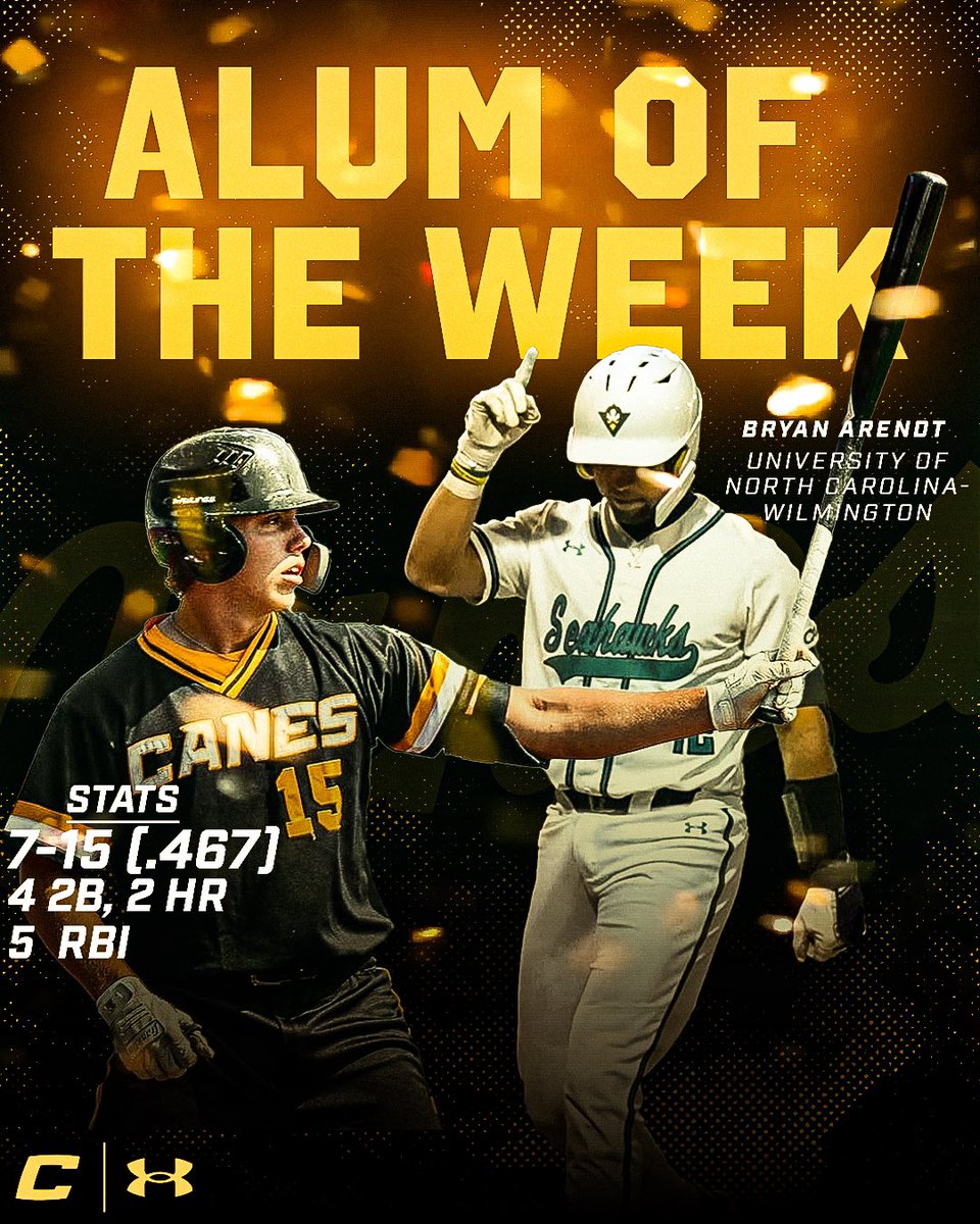 Canes Baseball (@thecanesbb) on Twitter photo <a href="/bryan_arendt6/">Bryan Arendt</a> is our Canes Alum of the Week after going 7-15 with 6 extra base hits and 5 RBI!
#canesfam #thecanes #DifferentBrandOfBaseball <a href="/bryan_arendt6/">Bryan Arendt</a> is our Canes Alum of the Week after going 7-15 with 6 extra base hits and 5 RBI!
#canesfam #thecanes #DifferentBrandOfBaseball