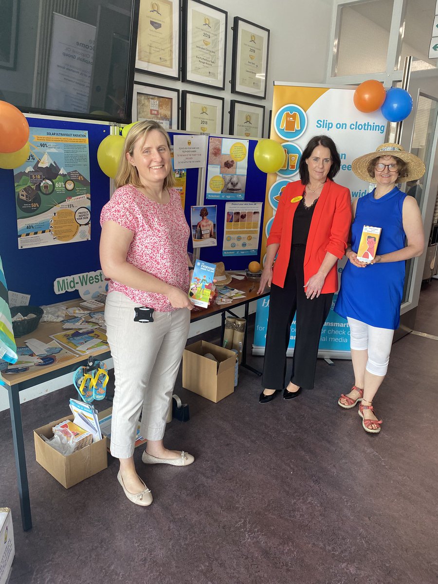 Bernie Nolan (@berniemalone18) on Twitter photo Thanks for providing Sun Awareness advise @nenaghhospital <a href="/HSEMidWest/">HSE Mid West</a>. Loads of advise how to protect your skin from UV Rays. <a href="/CeliaDwan2/">Celia Dwan</a> <a href="/MariaCliff70742/">Maria Clifford</a> <a href="/EvelynPower7/">Evelyn Power</a> Stay Safe in The Sun âïžđ¶ïžâ
ïž Thanks for providing Sun Awareness advise @nenaghhospital <a href="/HSEMidWest/">HSE Mid West</a>. Loads of advise how to protect your skin from UV Rays. <a href="/CeliaDwan2/">Celia Dwan</a> <a href="/MariaCliff70742/">Maria Clifford</a> <a href="/EvelynPower7/">Evelyn Power</a> Stay Safe in The Sun âïžđ¶ïžâ
ïž
