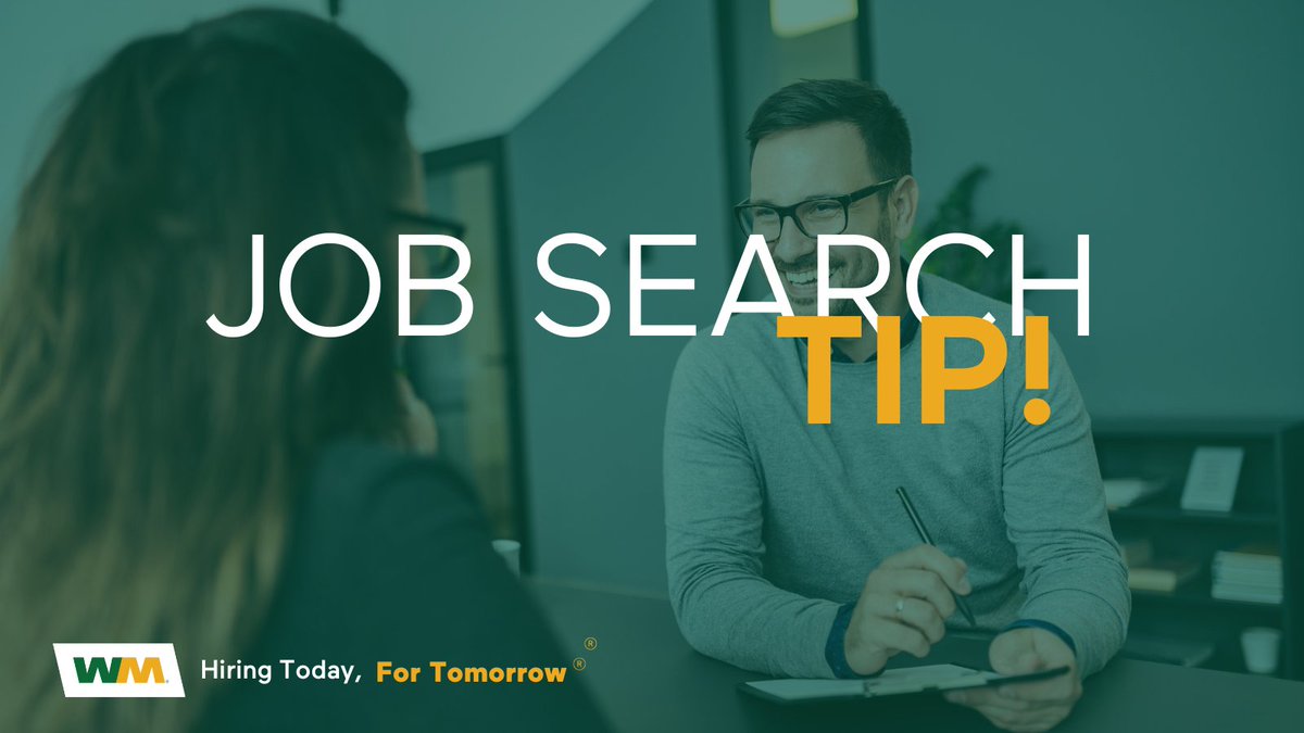WMCareers's tweet image. #JobTip: Ask for feedback: If appropriate, ask for feedback on your interview performance and inquire about next steps to show your continued interest.

wm.com/us/en/inside-w…