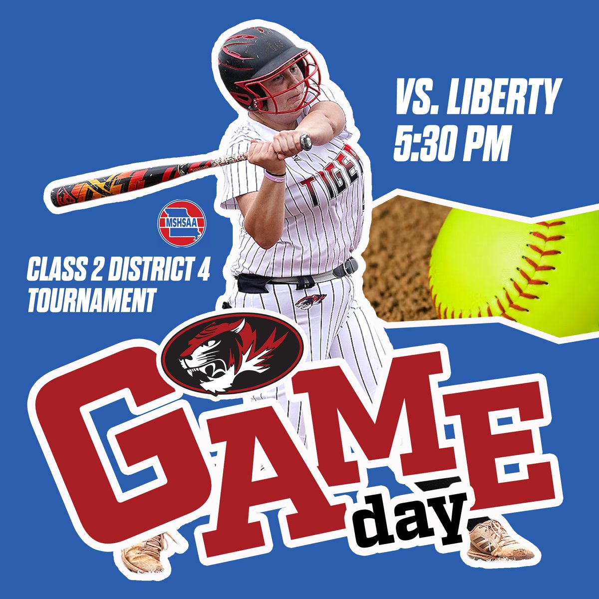 The postseason is here Houston Lady Tigers Softball 🐯🥎

🆚 Liberty
⏰ 5:30 p.m.
📍 Mountain Grove

#𝙏𝙝𝙚𝙏𝙞𝙜𝙚𝙧𝙒𝙖𝙮