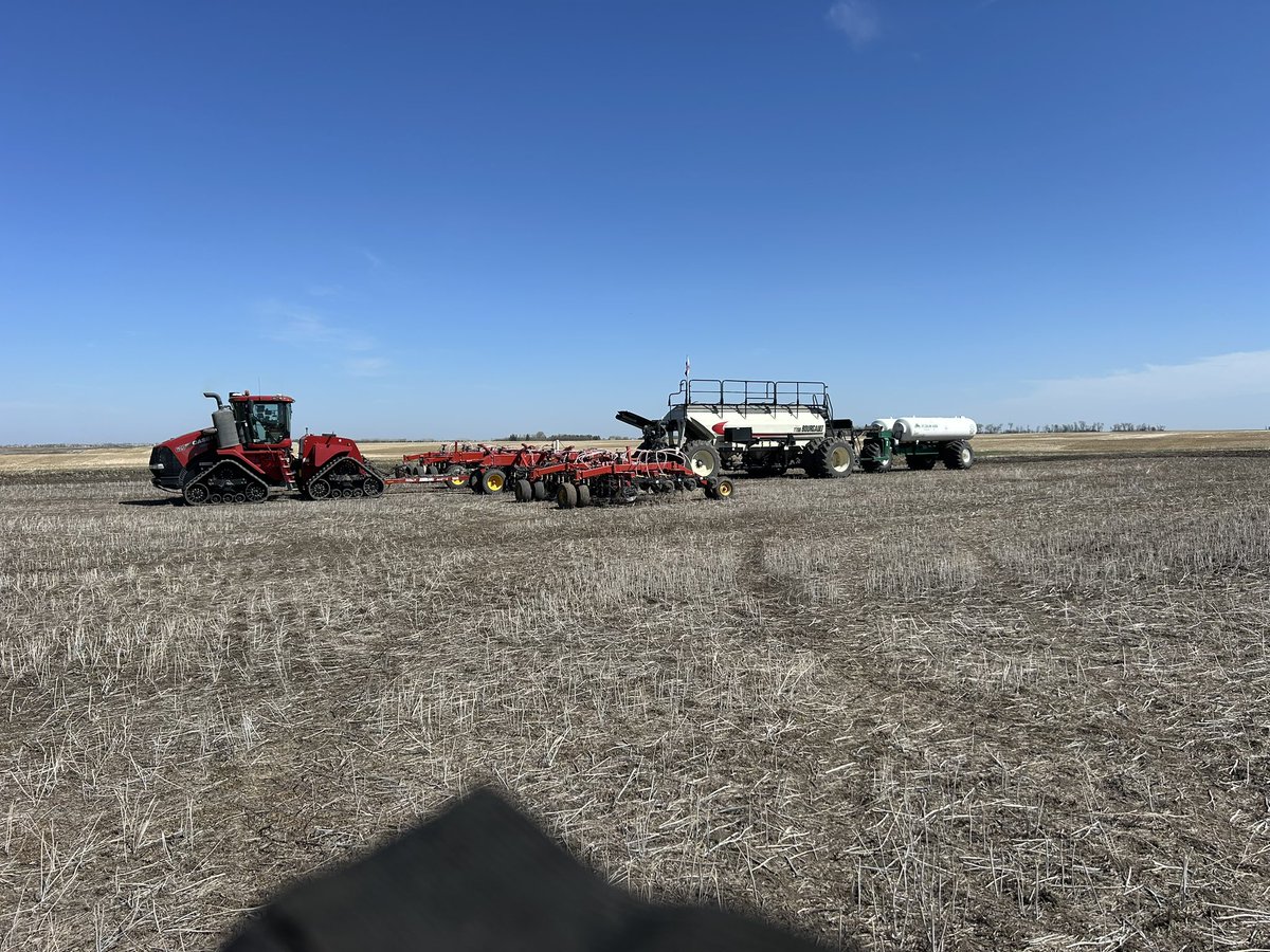 Barley finished. Now to hammer in some oats