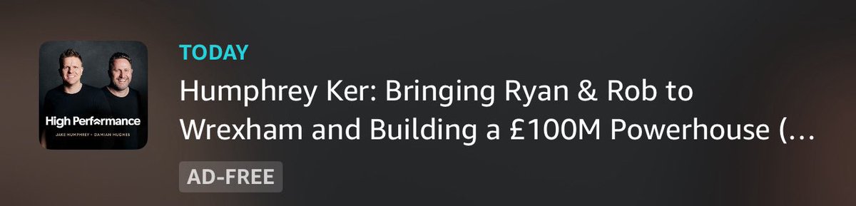 Interesting listen <a href="/Wrexham_AFC/">Wrexham AFC</a>