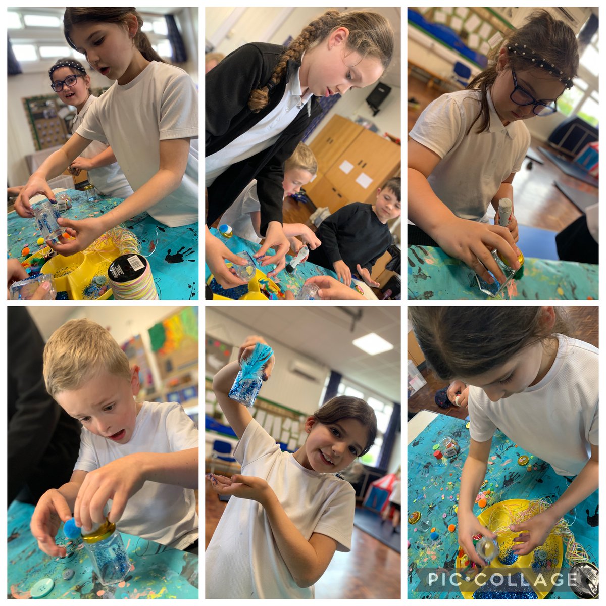 Our After School club children have been getting crafty this week!