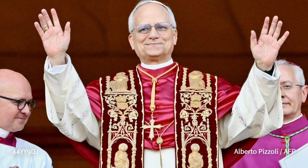 Saeed A ALQemzi (@alqamzisaeed) on Twitter photo Extiendo mis sinceras felicitaciones a Su Santidad el Papa León XIV (<a href="/Pontifex_es/">Papa León XIV</a>) por su nombramiento como líder de la Iglesia Católica. Le deseo éxito en su misión de promover la paz, la tolerancia y el diálogo interreligioso en todo el mundo.
#PapaLeónXIV #Vaticano #Paz Extiendo mis sinceras felicitaciones a Su Santidad el Papa León XIV (<a href="/Pontifex_es/">Papa León XIV</a>) por su nombramiento como líder de la Iglesia Católica. Le deseo éxito en su misión de promover la paz, la tolerancia y el diálogo interreligioso en todo el mundo.
#PapaLeónXIV #Vaticano #Paz
