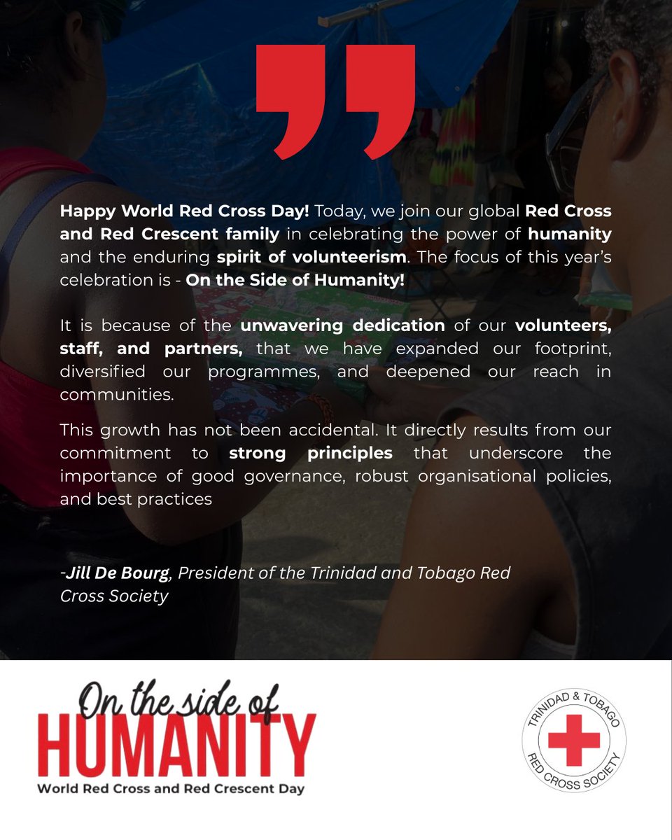 Trinidad & Tobago Red Cross Society tweet media